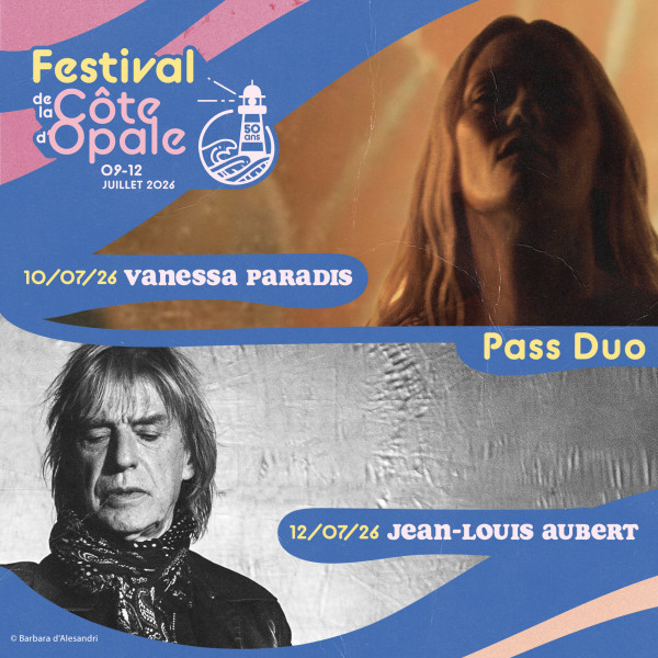 PASS 2 JOURS -  FESTIVAL DE LA COTE D'OPALE - VENDREDI 10 et DIMANCHE 12/07/26 