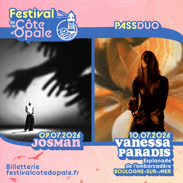 PASS 2 JOURS - FESTIVAL DE LA COTE D'OPALE - JEUDI 09 et VENDREDI 10/07/26
